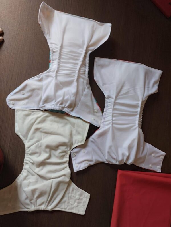৪পিচ রিইউসেবল বেবি ডায়াপার - Image 8